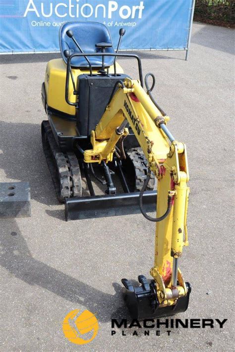 komatsu pc02-1a mini micro digger|KOMATSU PC02.